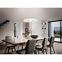 Fabas Luce Pendel ANGELICA IP20, hvid d�mpbar
