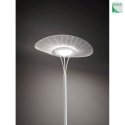 Fabas Luce LED Floor lamp VELA, 1x 24W, 3000K, 1800lm, IP20, white