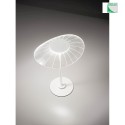 Fabas Luce LED Table lamp VELA, 1x 12W, 3000K, 800lm, IP20, white