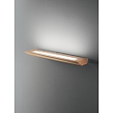 Fabas Luce LED Væglampe LINUS, 27W, 3000K, 2770lm, IP20, egetræ