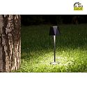LED Battery table lamp KATY Outdoor luminaire, 3W, 3000K, 320lm, IP54, black