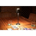 Fabas Luce LED Batteri bordlampe KATY Udend�rslampe, 3W, 3000K, 320lm, IP54, sort
