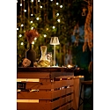 Fabas Luce LED Batteri bordlampe KATY Udend�rslampe, 3W, 3000K, 320lm, IP54, guld �del mat