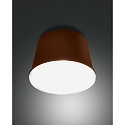 Batterilampe ARMANDA IP54, rustbrun d�mpbar