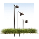 Fabas Luce Batterilampe ARMANDA IP54, rustbrun d�mpbar