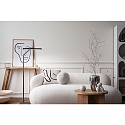 Fabas Luce floor lamp BEBA IP20, anthracite dimmable