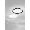 ceiling luminaire ISY � 45CM CCT Switch, with decorative ring, with spacer IP20