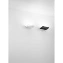Fabas Luce V�glampe GUIA firkantet, slagfast, indirekte IP20, sort 
