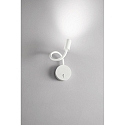 Fabas Luce wall luminaire FLUX with flex arm IP20, black