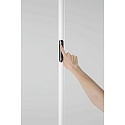 Fabas Luce Standerlampe FIZZ CCT Switch, direkte / indirekte, med touch-d�mper IP20, hvid d�mpbar