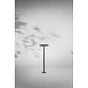 Fabas Luce Solar p�lelys PALMER med sensor IP54, m�rkegr�