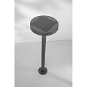 Fabas Luce Solar p�lelys PALMER med sensor IP54, m�rkegr�