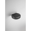 Solar v�glampe PALMER med sensor IP54, m�rkegr�