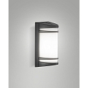 Udendørs wall luminaire PIX E27 IP54, mørkegrå