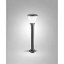 P�lelampe THIAGO 60 E27 IP65, m�rkegr�