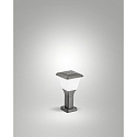 P�lelampe LENA 30 E27 IP65, m�rkegr�