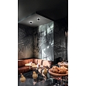 Fabas Luce surface luminaire PACA round IP20, satined, black