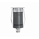 Fabas Luce Gulvindbygningslampe NAIRE 2 / 550X550MM firkantet, passabel, omskiftelig IP67, rustfrit st�l 