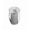 Gulvindbygningslampe ABILENE 2 / � 70MM 2-fold, rund, passabel, omskiftelig IP67, chrom mat, rustfrit st�l 