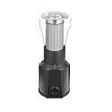 Fabas Luce Gulvindbygningslampe YUMA 2 / � 70MM 4-fold, rund, passabel, omskiftelig IP67, chrom mat, rustfrit st�l 