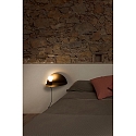 Faro Væglampe NIT E27 IP20, sort mat
