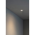 Faro ceiling recessed luminaire WET GU10 IP44, white matt