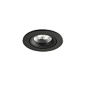 Indbygnings loftlampe NAIS LED IP23, sort