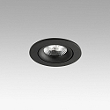 Indbygnings loftlampe NAIS LED IP23, sort