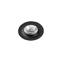 Indbygnings loftlampe NAIS LED IP23, sort