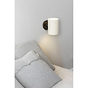Faro V�glampe GUADALUPE E27 IP20, beige, sort mat 