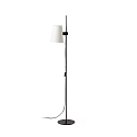 Standerlampe LUPE E27 IP20, beige, sort mat 