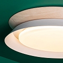 Faro wall and ceiling luminaire TENDER LED IP20, white matt 