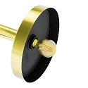 Faro pendant luminaire WHIZZ 3 flames E27 IP20, gold, black 