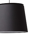 pendant luminaire SAVOY E27 IP20, black 
