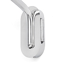 wall luminaire ETERNA E27 IP20, chrome, white 