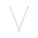 pendant luminaire MINE PC SPACE E27 IP20, white matt 