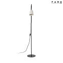 Faro floor lamp STUDIO rotatable E14 IP20, black matt, white 