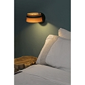 Faro wall luminaire LOOP LED IP20, black matt 