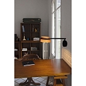 Faro wall luminaire LOOP LED IP20, black matt 