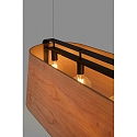 Faro Pendel STOOD 5-flammer E27 IP20, sort mat 