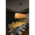 Faro Pendel STOOD 5-flammer E27 IP20, sort mat 