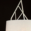 Faro pendant luminaire TREE E27 IP20, white matt 
