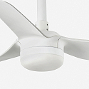 Faro Loftsventilator MINI PUNT S med fjernbetjening IP20, hvid mat