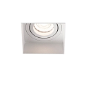 Indbygnings loftlampe HYDE SQ GU10 IP20, hvid mat 