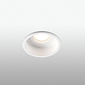 Faro Indbygnings loftlampe HYDE R GU10 IP44, hvid mat 