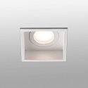 Faro Indbygnings loftlampe HYDE SQ GU10 IP44, hvid mat 
