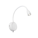 V�glampe LOKE LED IP20, hvid mat 