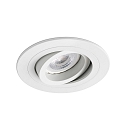 Indbygnings loftlampe RADON R GU10 IP20, hvid mat 