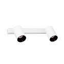 wall and ceiling luminaire STAN 2 flames GU10 IP20, white matt 