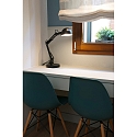 Bordlampe BAOBAB vipbar E14 IP20, sort mat 